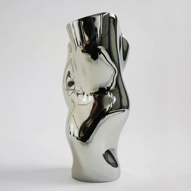 Ostrea 25 Vase Silver