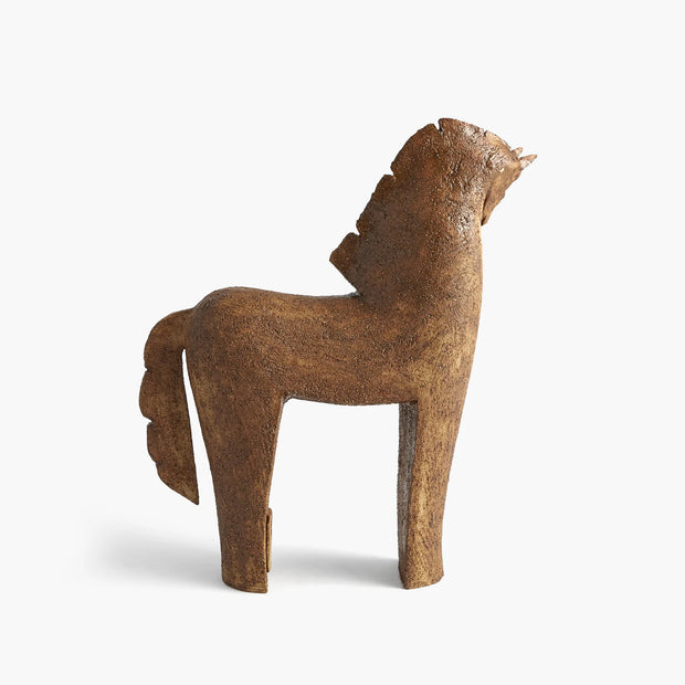 Horses handmade Ceramic -Terracotta