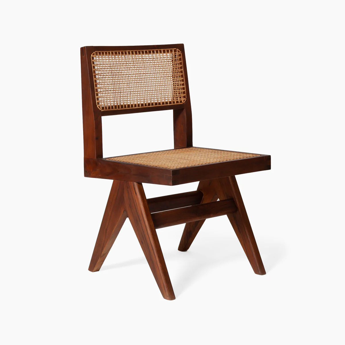 Armless cane chair outlet