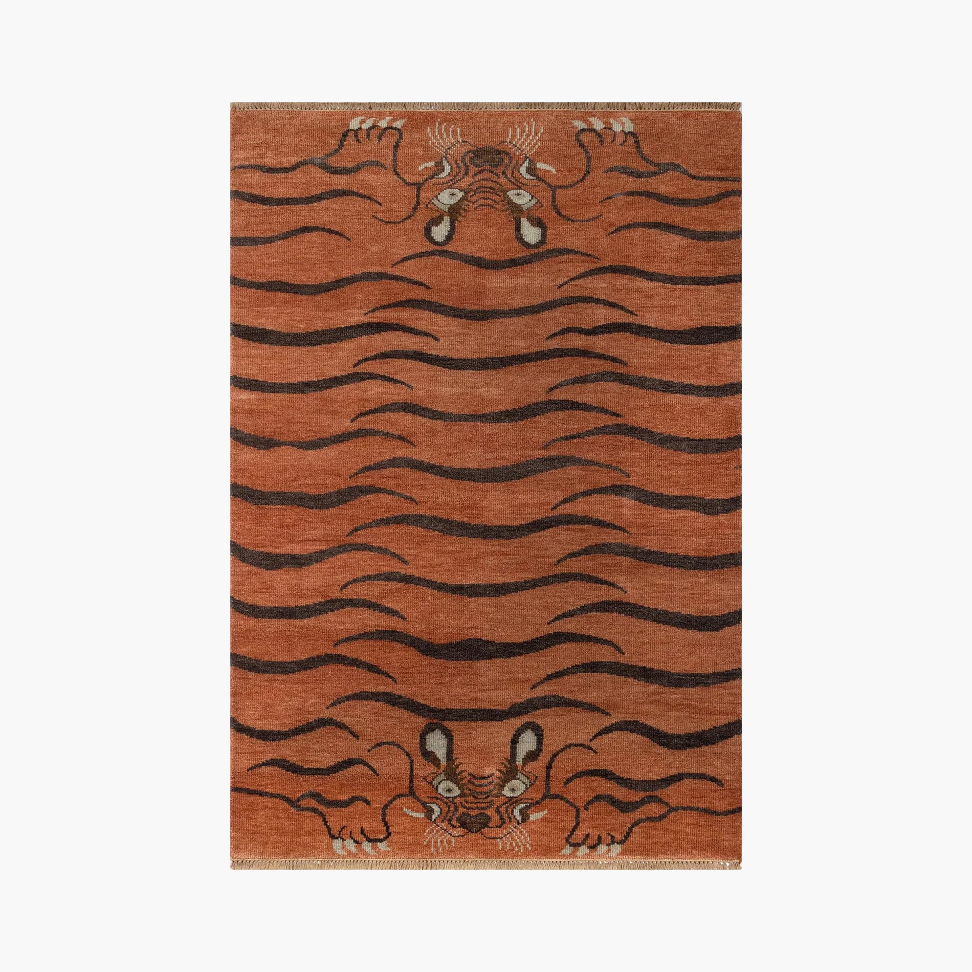 Cedarfield Tide Rust Tiger Rug – Forom