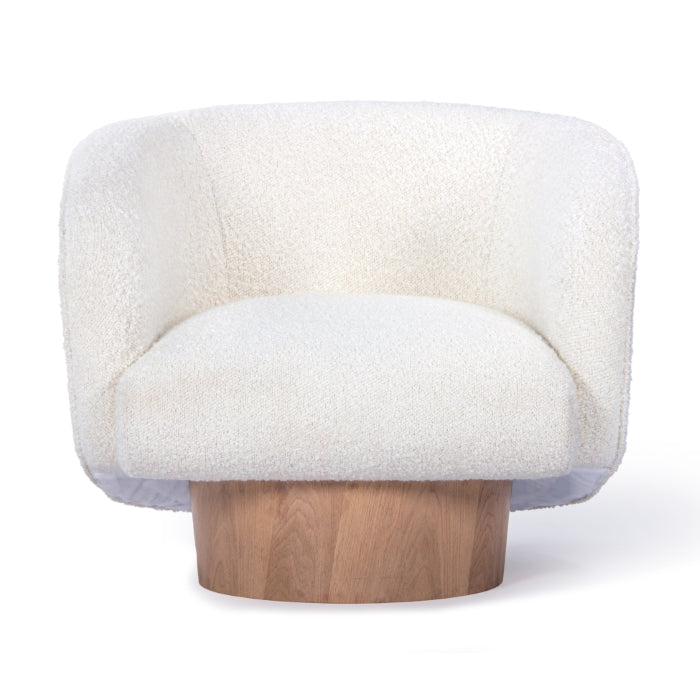 Rima Boucle Swivel Chair