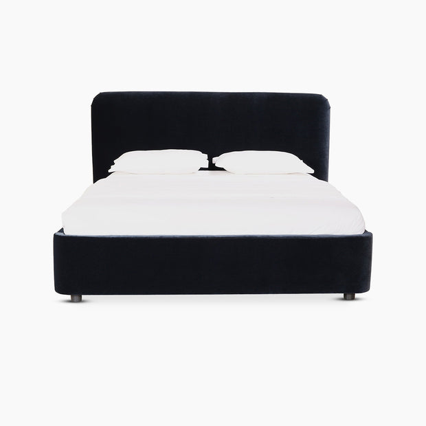 Leilani Bed - Blue Velvet