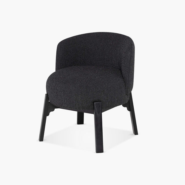 Adelaide Dining Chair - Licorice Boucle
