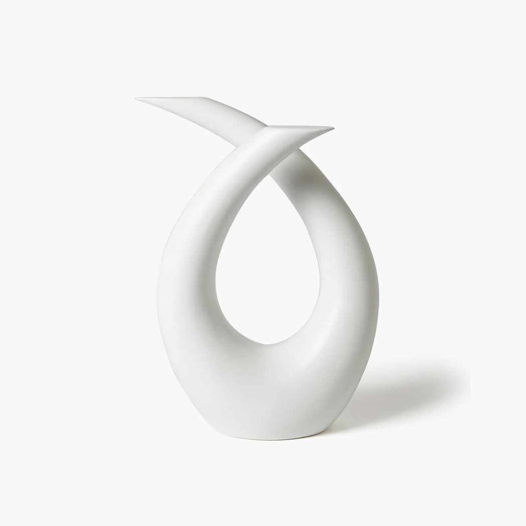 Loop Sculpture-matte White