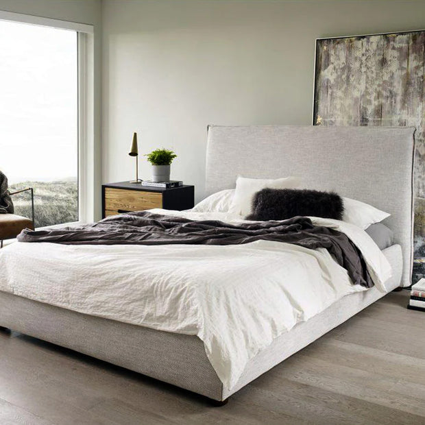 Luzon Bed - Light Grey