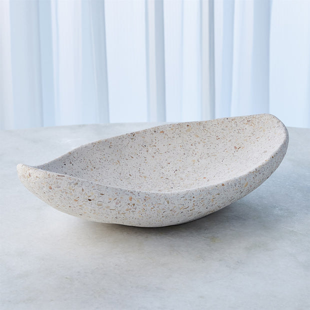 MODERNIST LOW BOWL-TERRAZZO freeshipping - Forom
