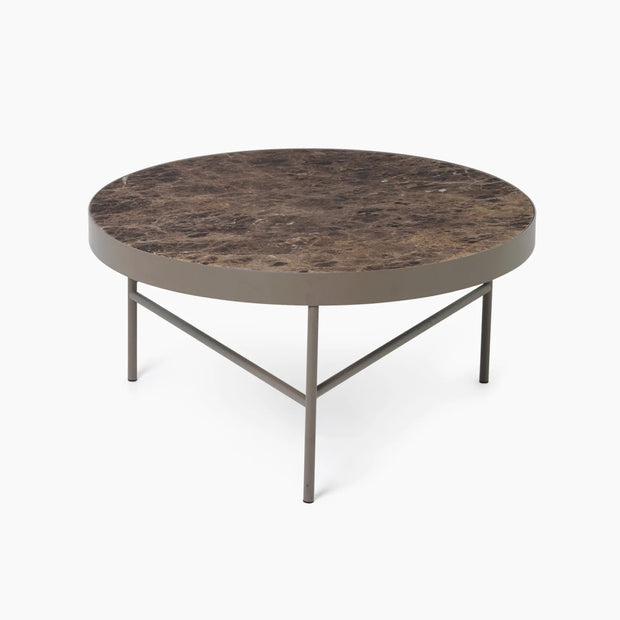 Marble Table - Brown - Large