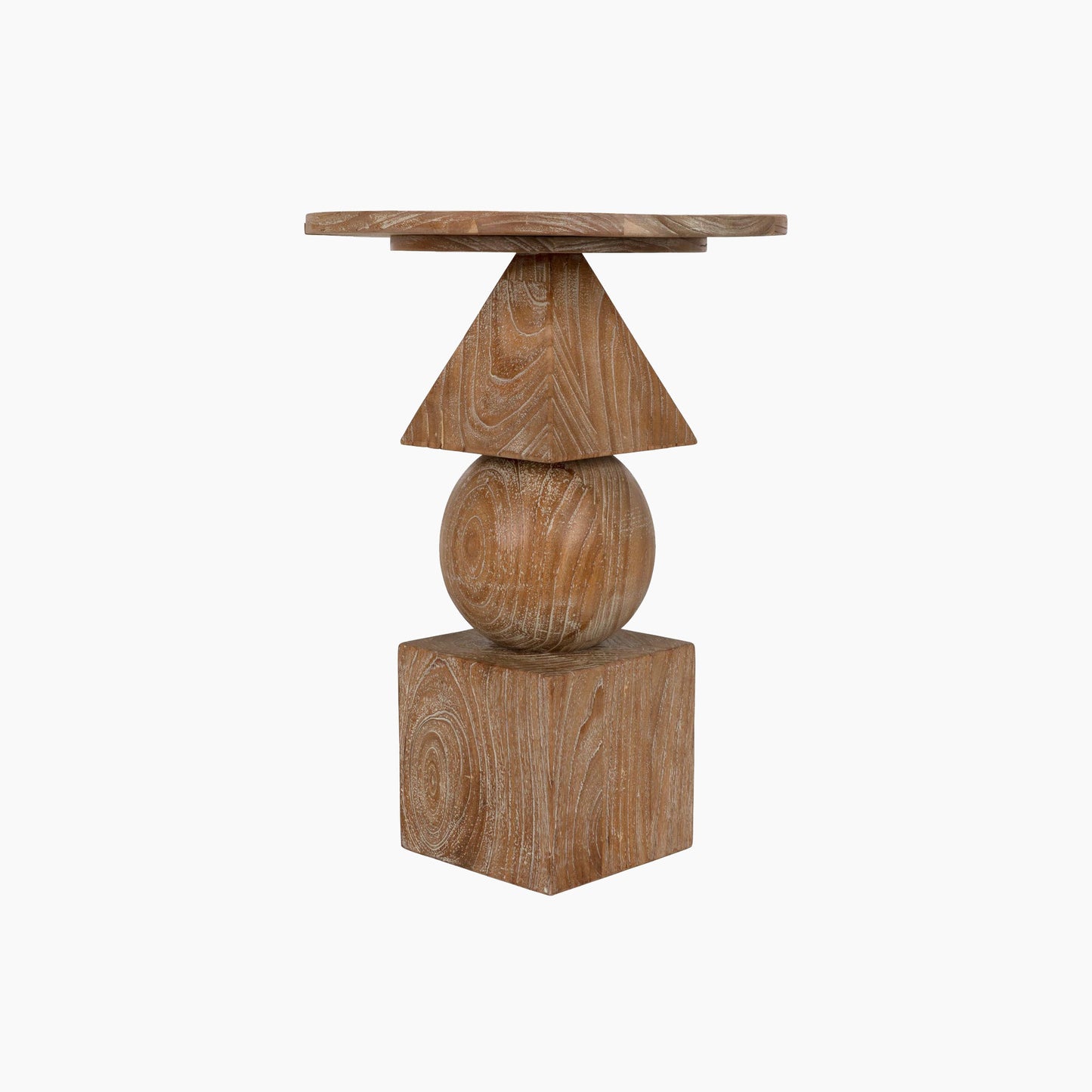 Maya Side Table, Distressed Mindi