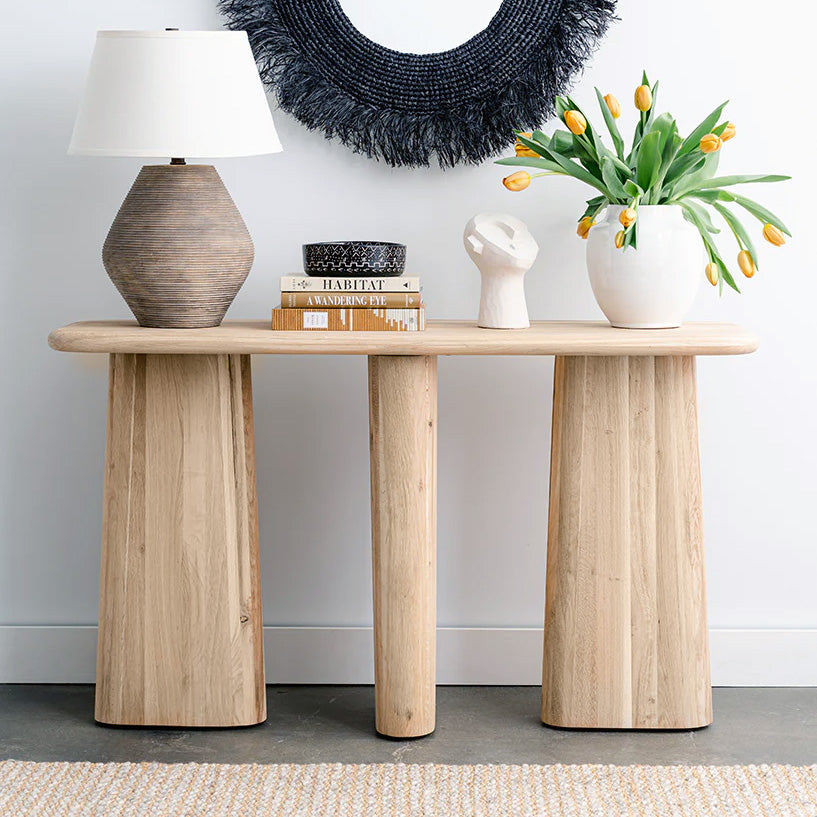 Mona Console Table - Natural