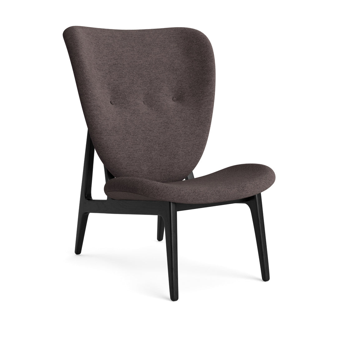 Elephant Lounge | Bouclé Full Upholstery - Black Oak