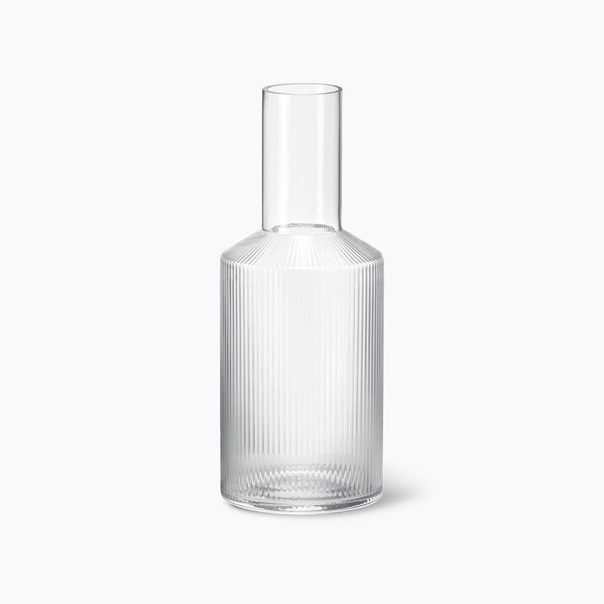Ripple Glass Carafe - Clear