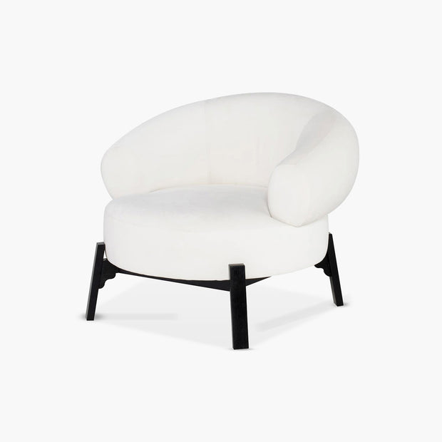 Romola Occasional Chair - Oyster Velour