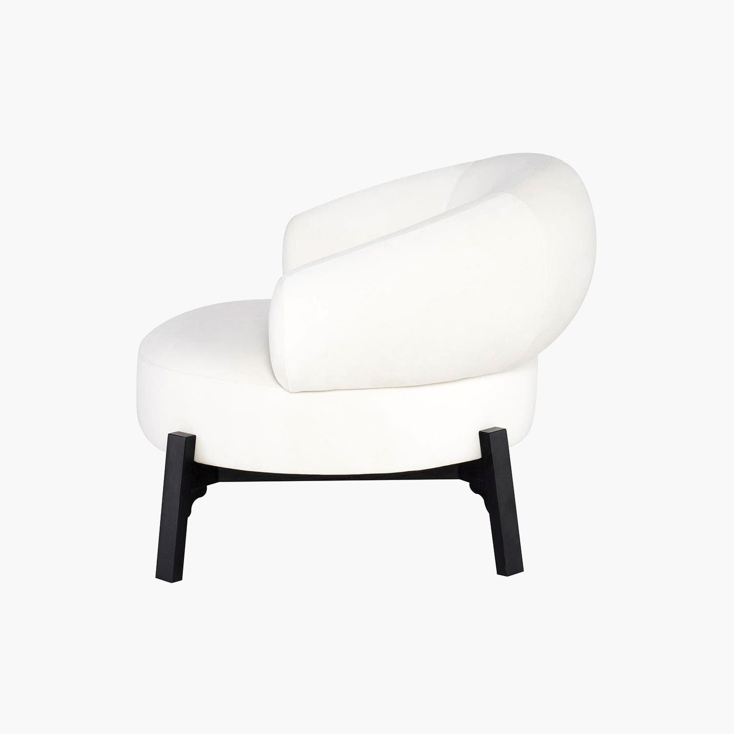 Romola Occasional Chair - Oyster Velour