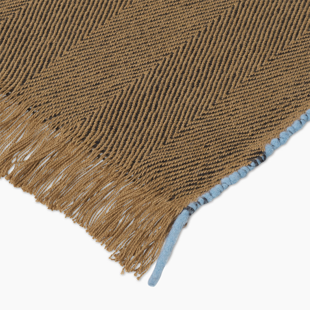 Herringbone Blanket - Sugar Kelp