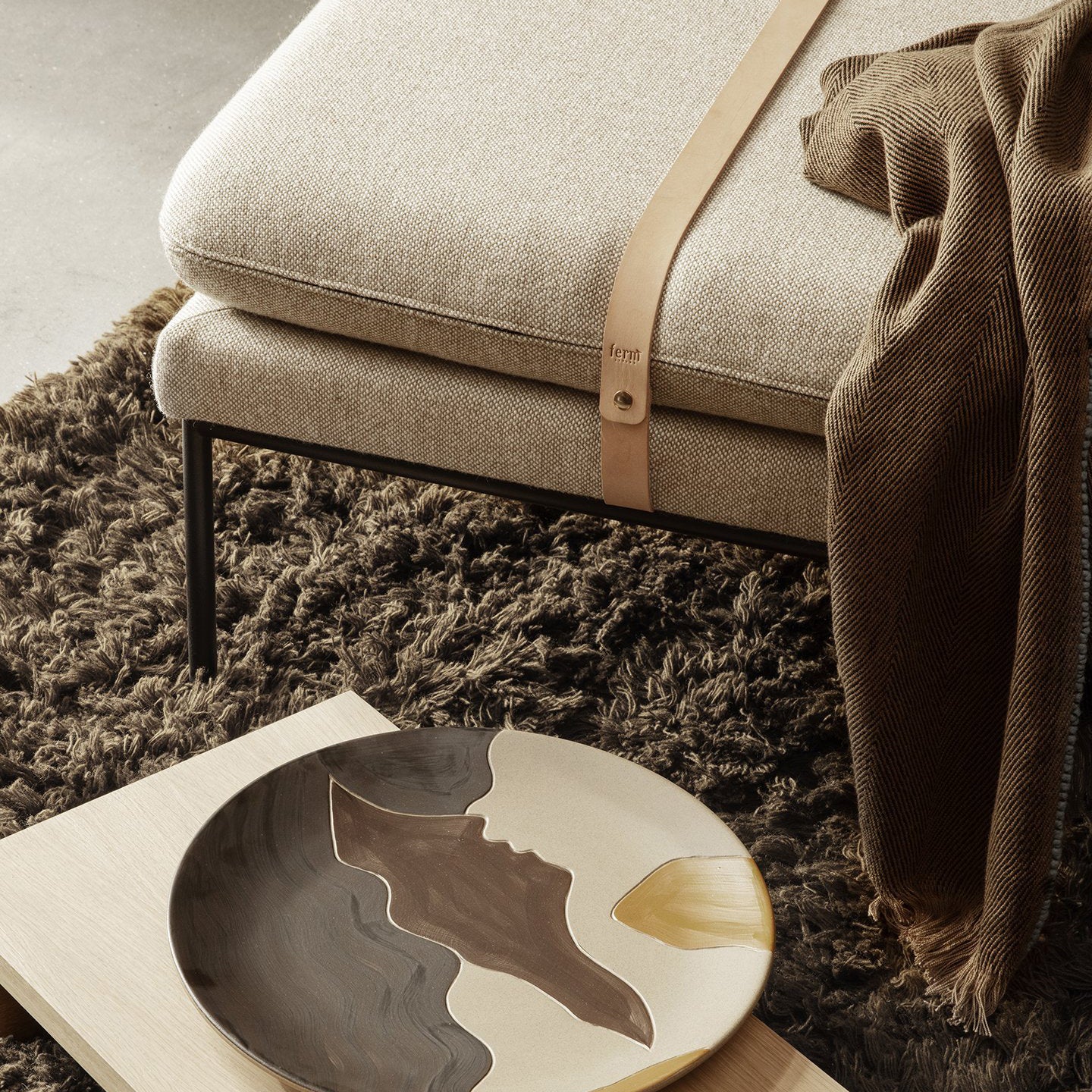 Herringbone Blanket - Sugar Kelp