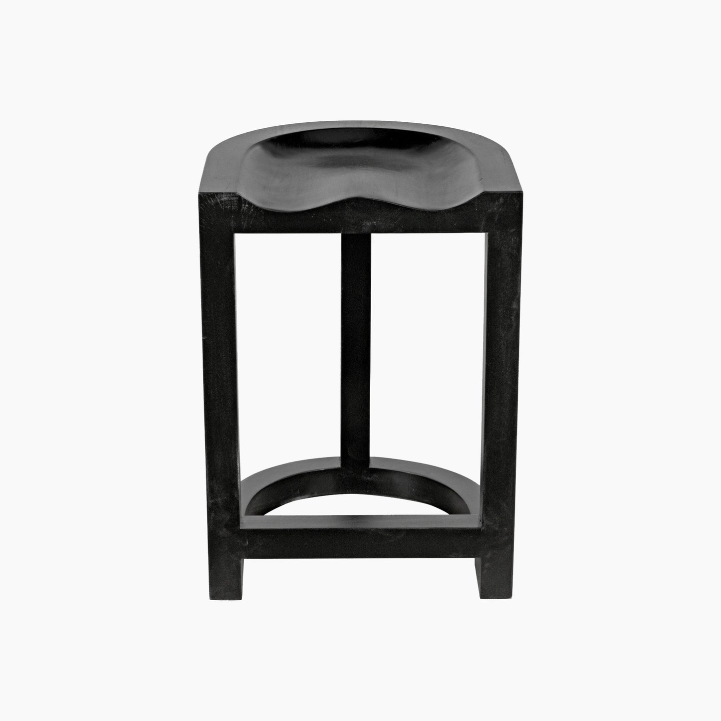 Juliette Counter Stool, Hand Rubbed Black