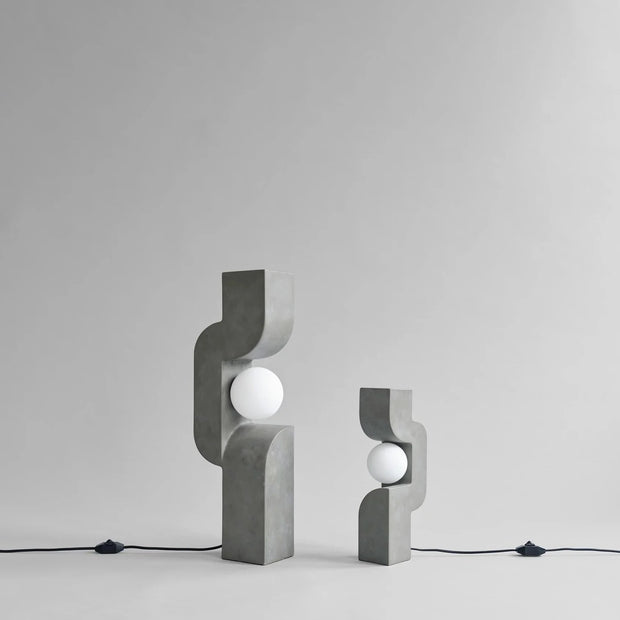 Sitting Man, Big - Dark Grey