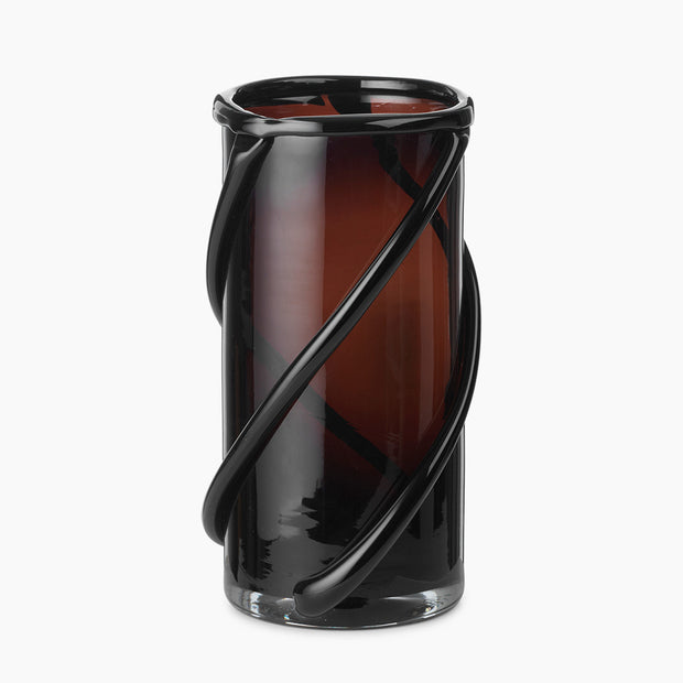 Entwine Vase - Dark Amber