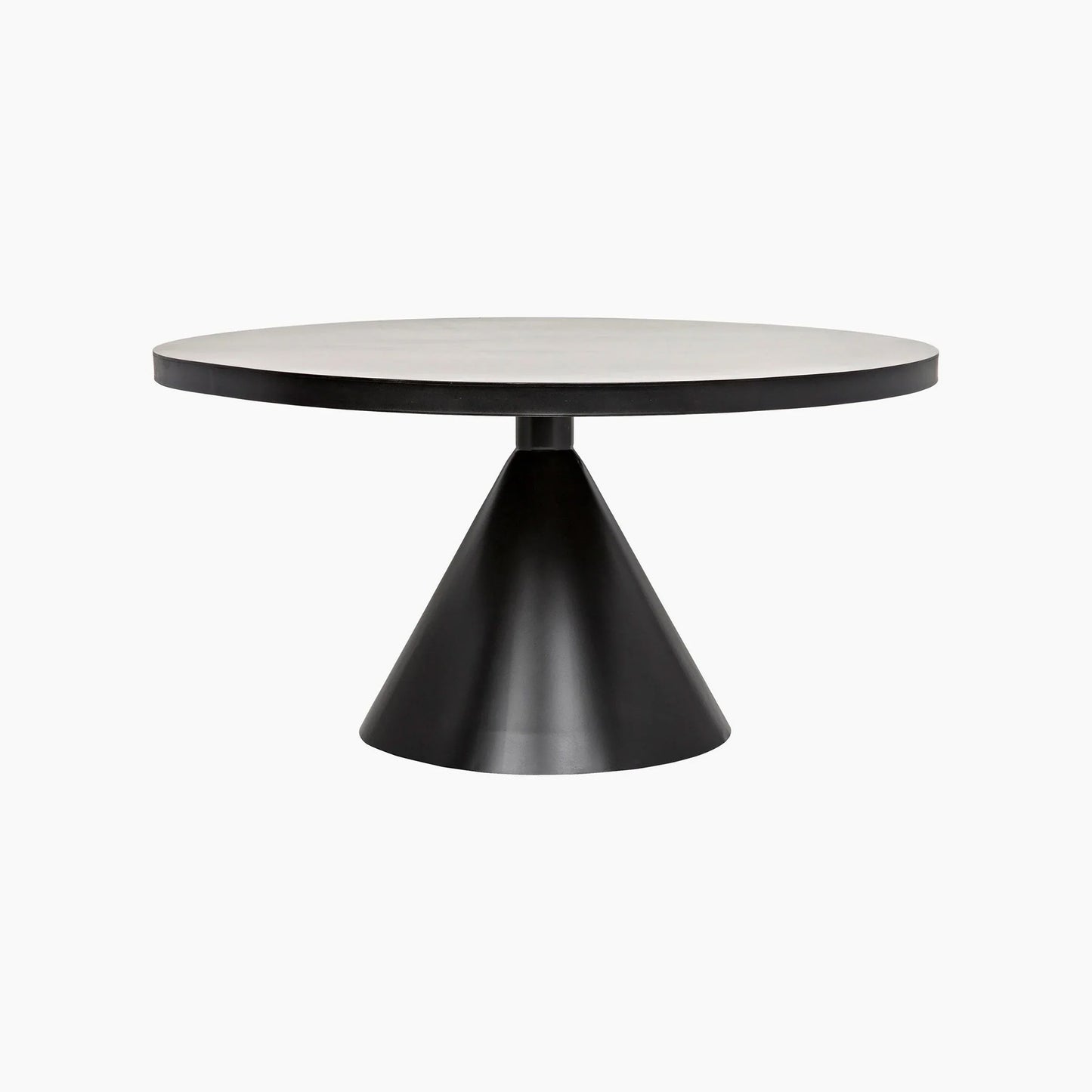 Sophia Dining Table, Black Steel