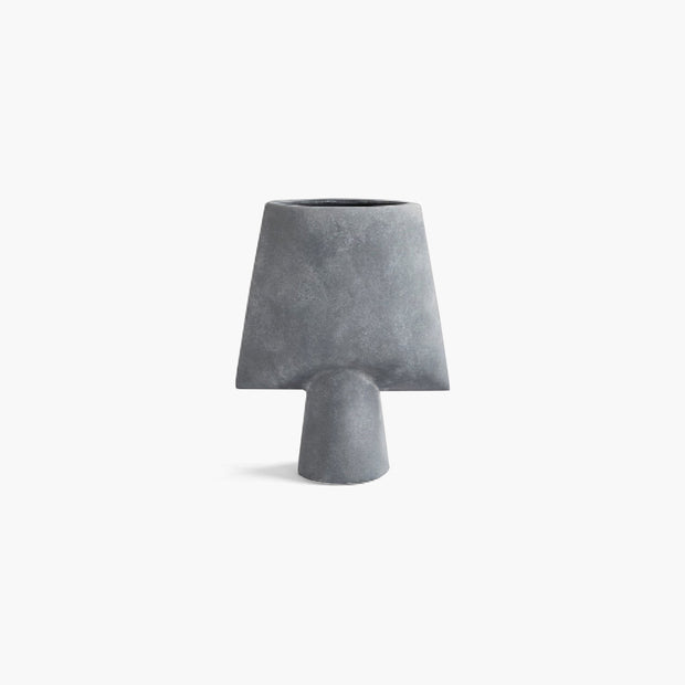 Sphere Vase Square - Mini - Light Grey