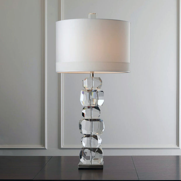 Stacked Gemstone Lamp-Tall