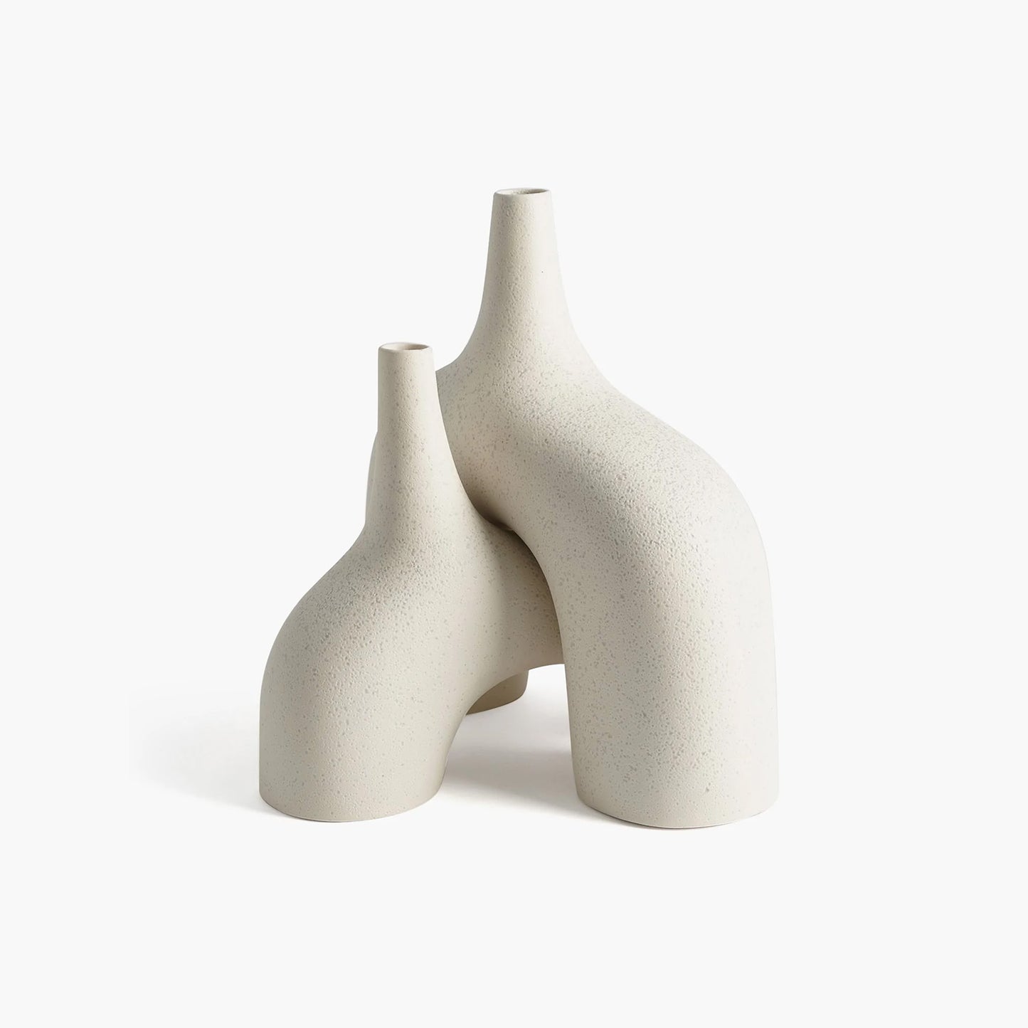 Stretch Vases-cream Stone