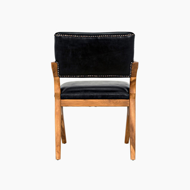 Sydney Chair, Teak with Leather