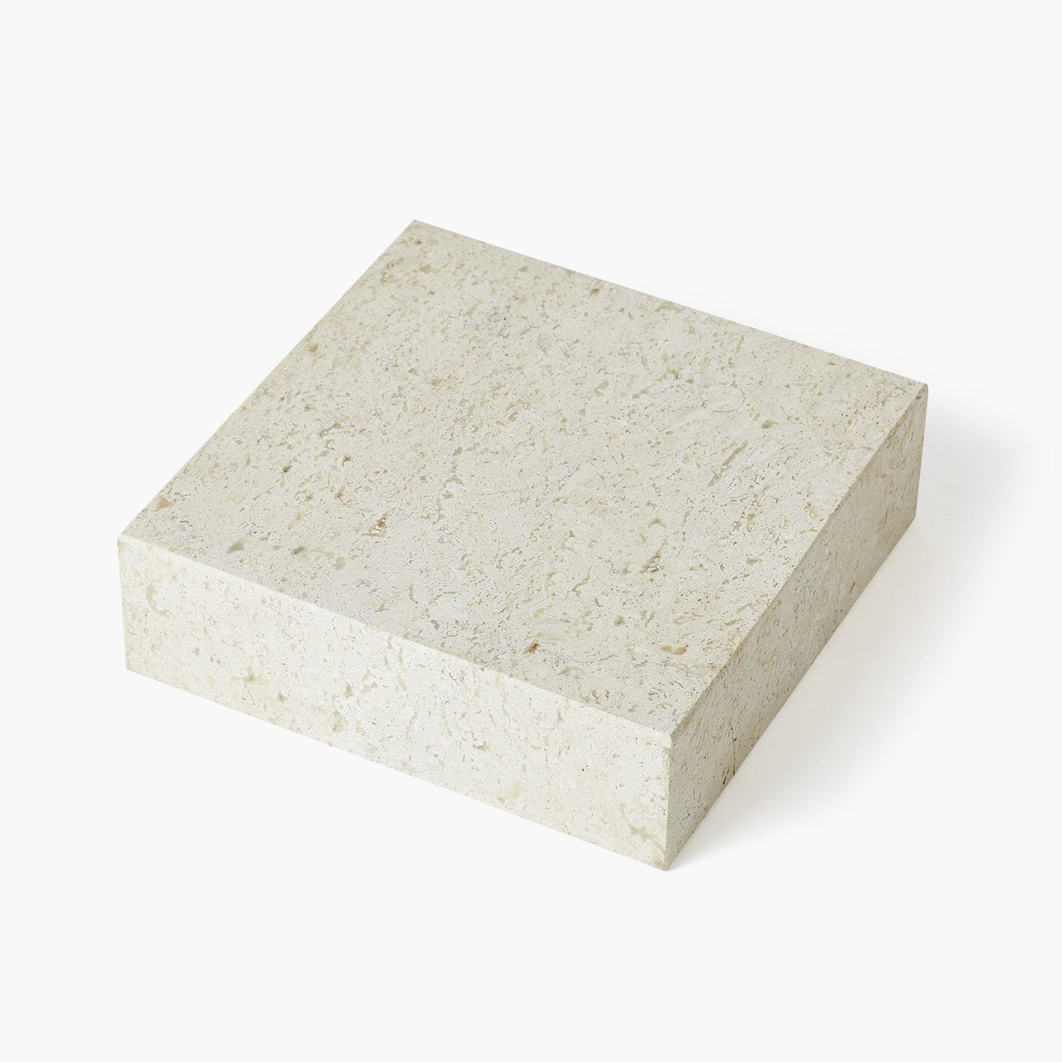 Travertine Riser Travertine Cube Riser | Forom