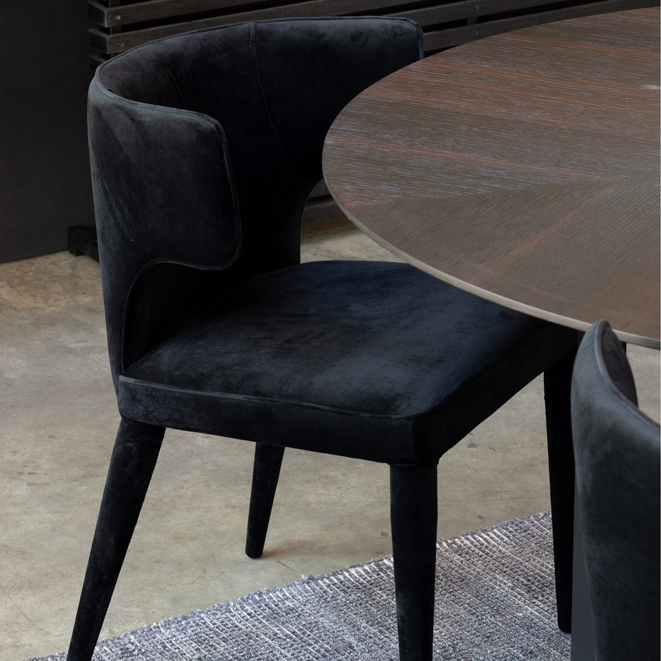 Vivian Dining Chair Black