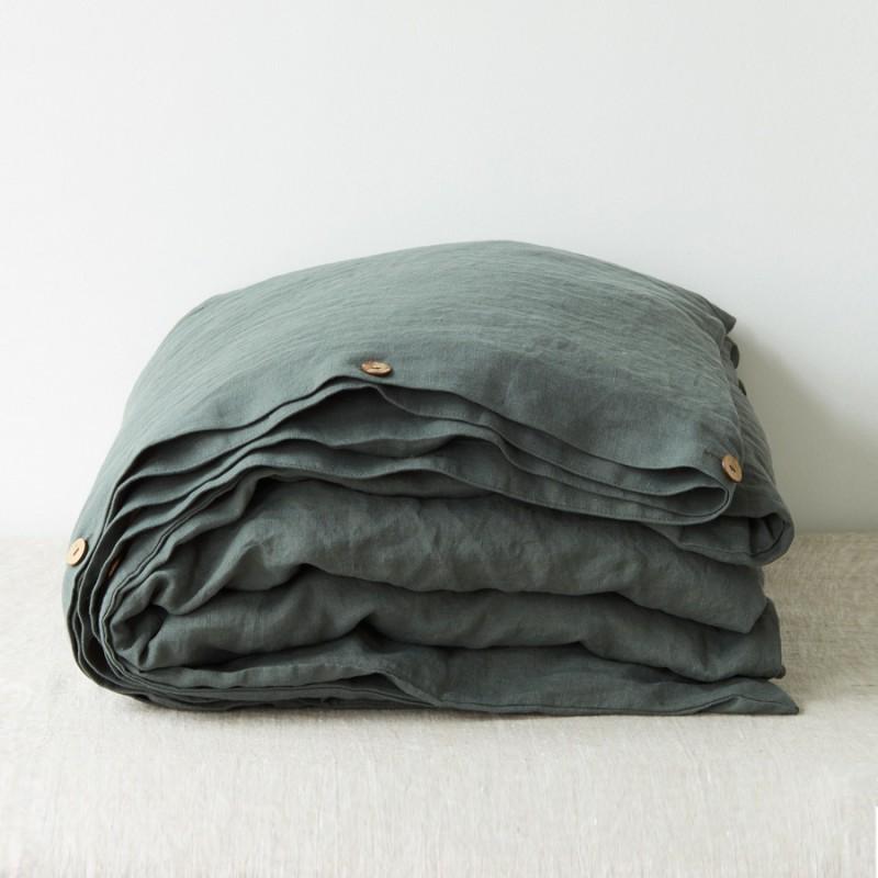 Washed Linen Duvet Cover