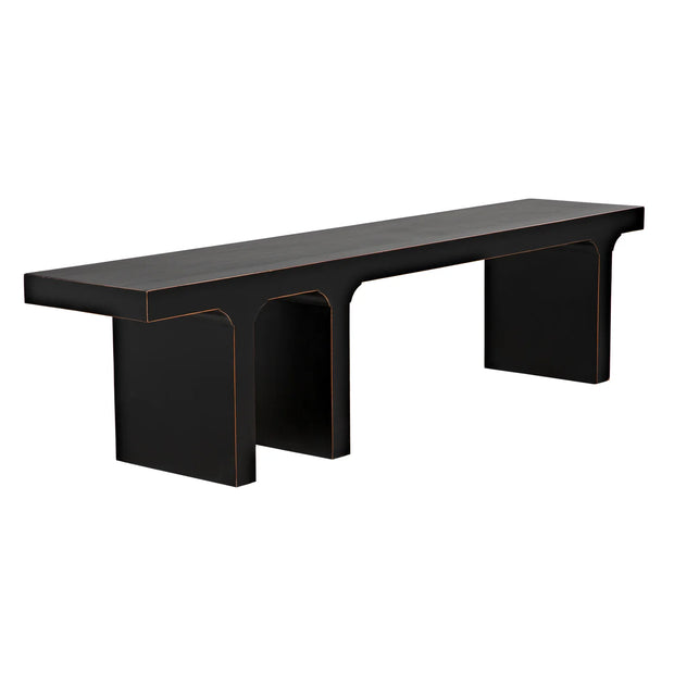 Kir Bench, Hand Rubbed Black