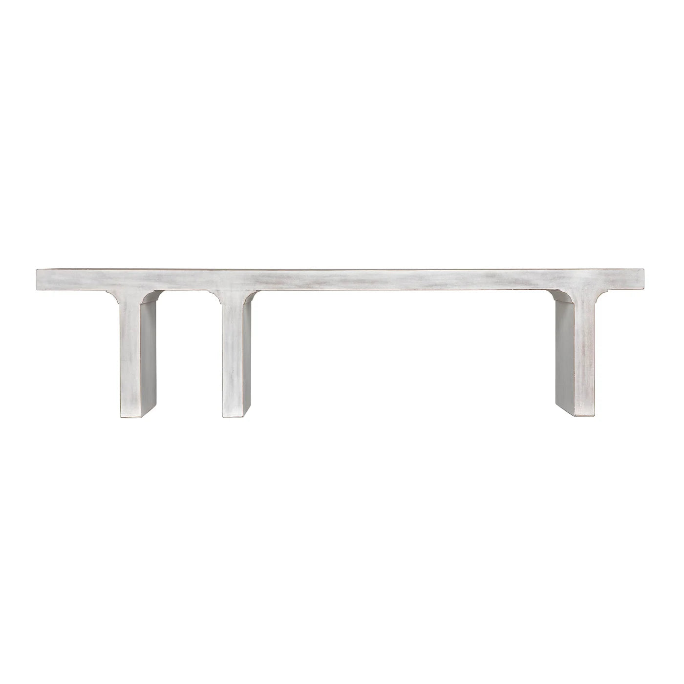Kith Asymmetric Bench, White Wash