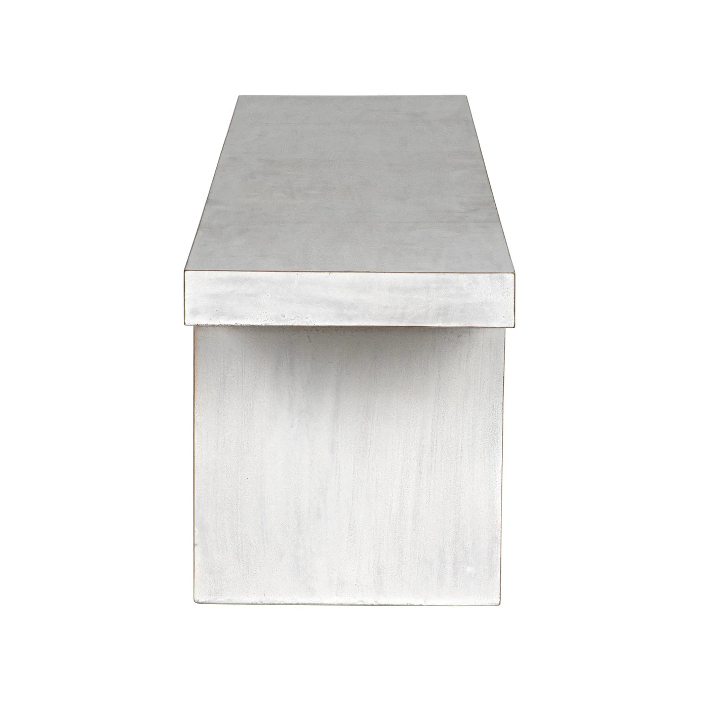 Kith Asymmetric Bench, White Wash