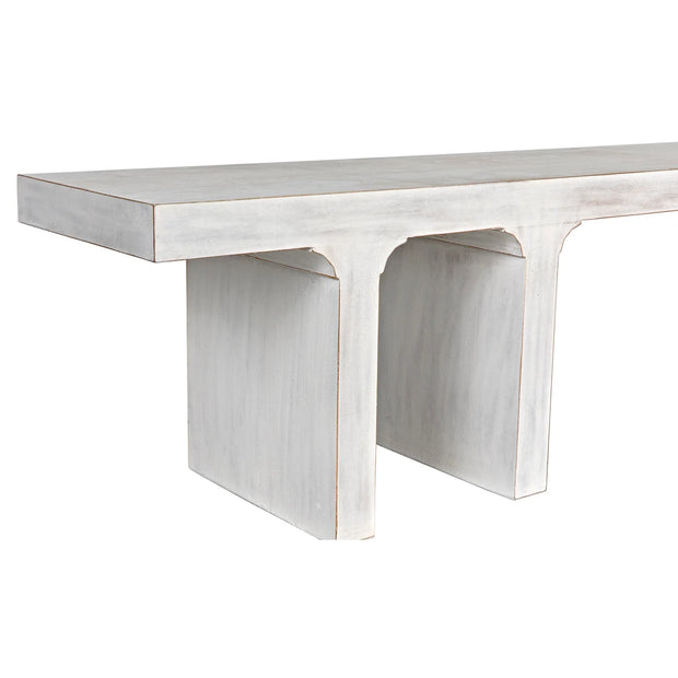 Kith Asymmetric Bench, White Wash