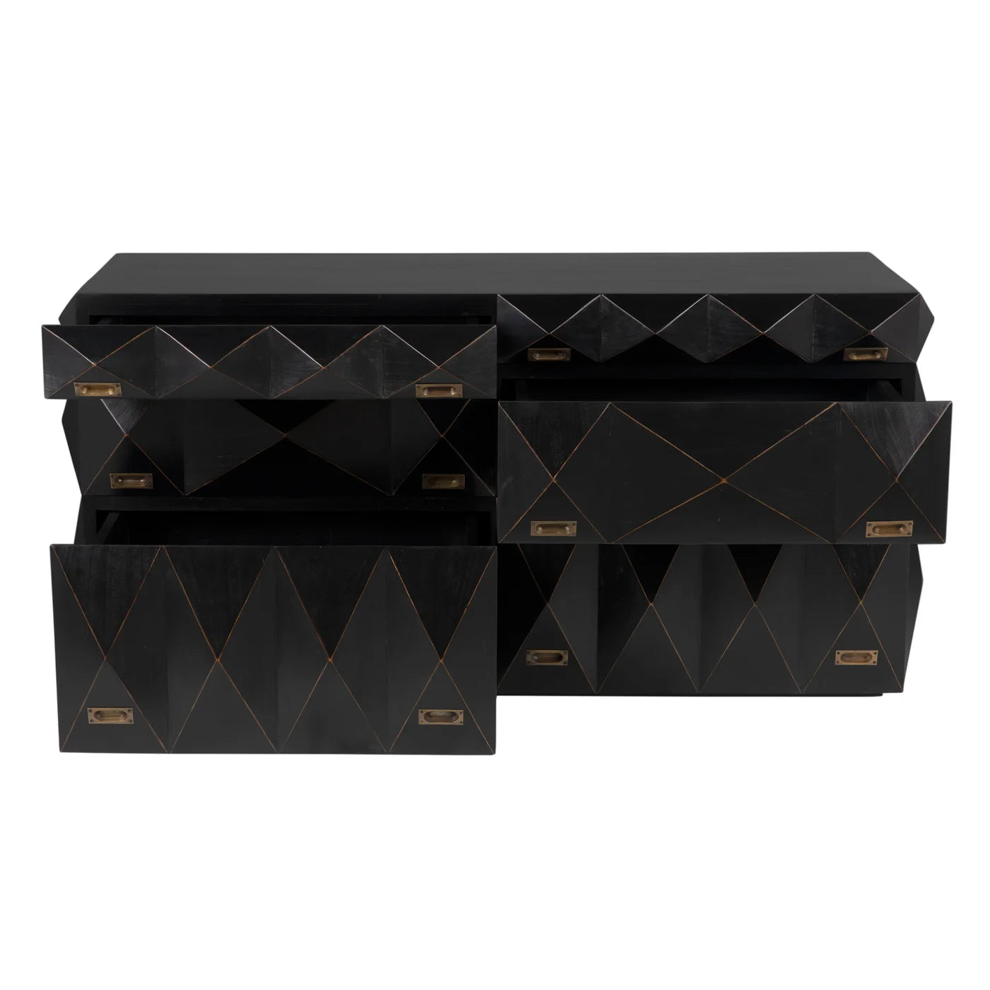 Allegra Dresser, Hand Rubbed Black