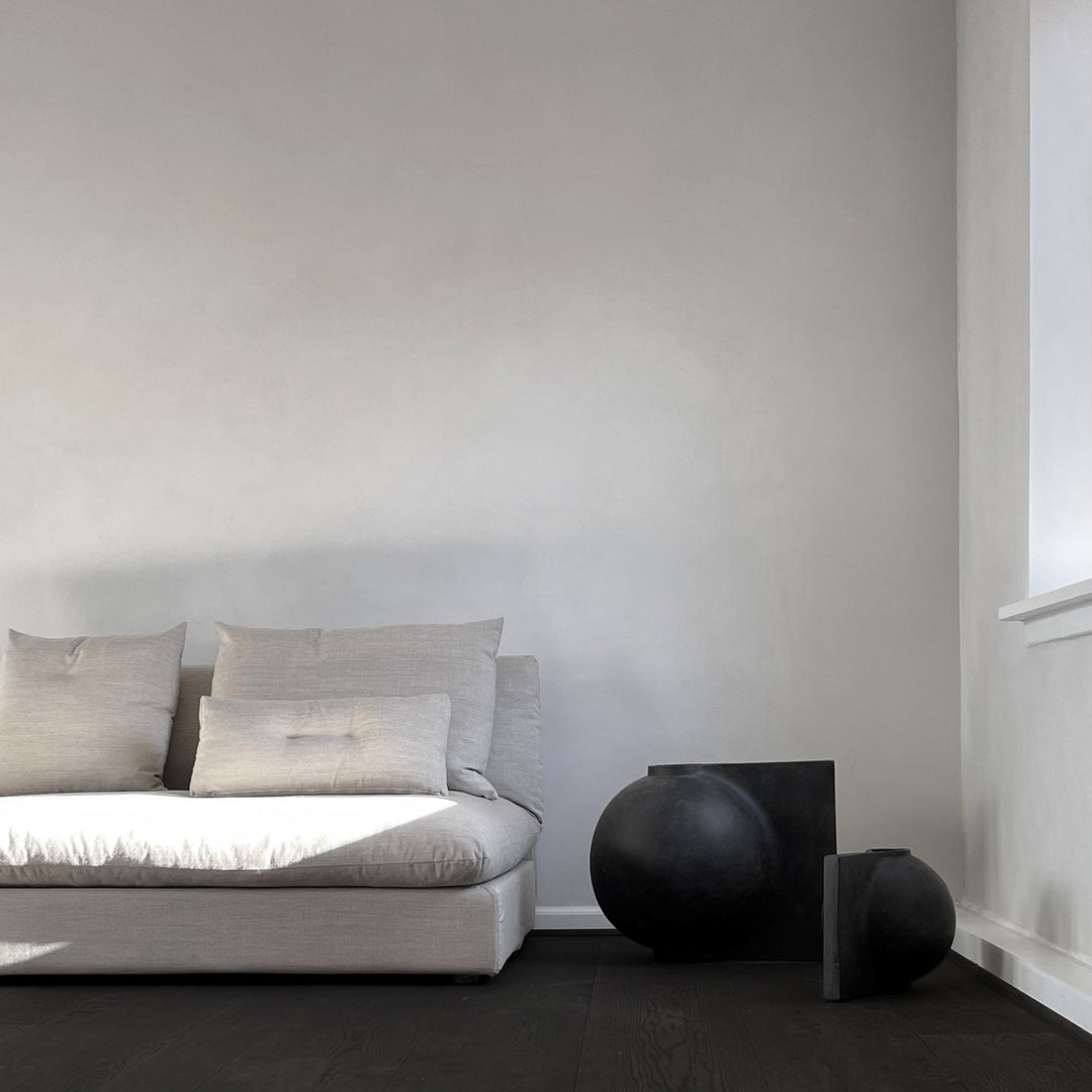 Offset Vase - Big - Coffee