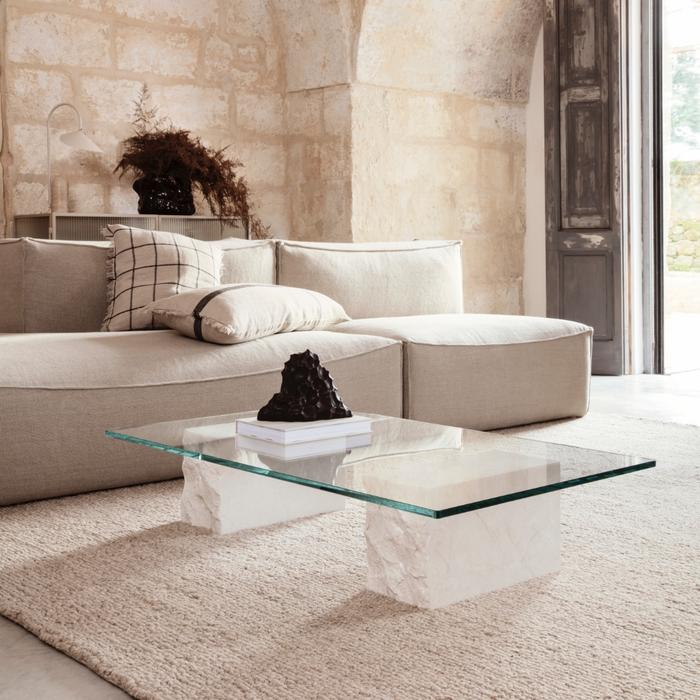 Mineral Coffee Marble Base Table freeshipping - Forom